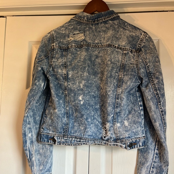 Highway Jeans Acid Wash Jacket S - Picture 6 of 9